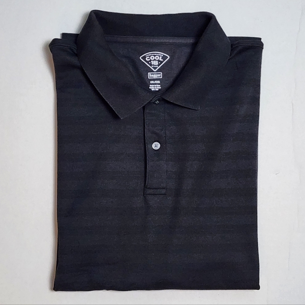 Haggar Cool 18 short sleeve performance polo